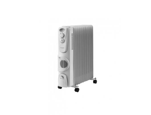Šildytuvas ORAVA OH-11A Electric oil heater, 1000 W, 1500 W and 2500 W, Number of power levels 3, White