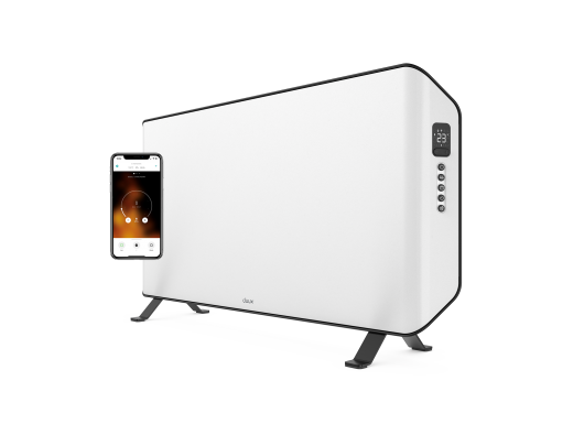 Konvekcinis šildytuvas Duux Edge 1500, 1500W, iki 20 m², išmanusis valdymas, baltas