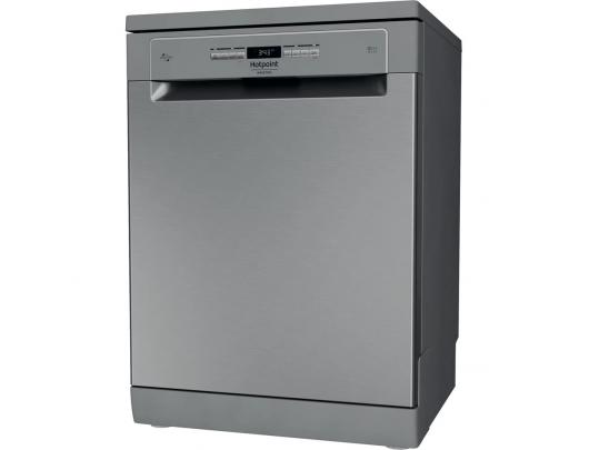 Indaplovė Hotpoint Dishwasher HFO 3T241 WFGxFree standing, Width 60 cm, Number of place settings 14, Energy efficiency class C, Display, Inox