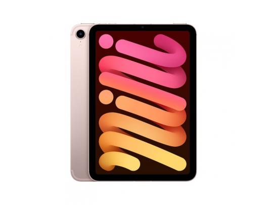 Planšetinis kompiuteris Apple iPad Mini 6th Gen 8.3", Pink, Liquid Retina IPS LCD, A15 Bionic, 4GB, 64GB, 5G, Wi-Fi, 12 MP, 12 MP, Bluetooth, 5.0,