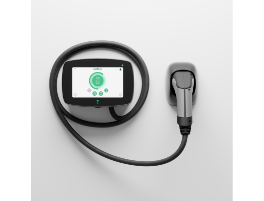 Automobilio įkrovos stotelė Wallbox Commander 2 Electric Vehicle charger, 5 meter cable Type 2, 22kW, Black
