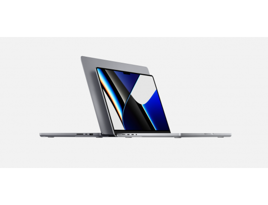 Nešiojamas kompiuteris Apple MacBook Pro Space Gray, 16.2", IPS, 3456x2234, Apple M1 Pro, 16GB, SSD 512GB, Apple M1 Pro 16-core GPU, Without ODD, mac