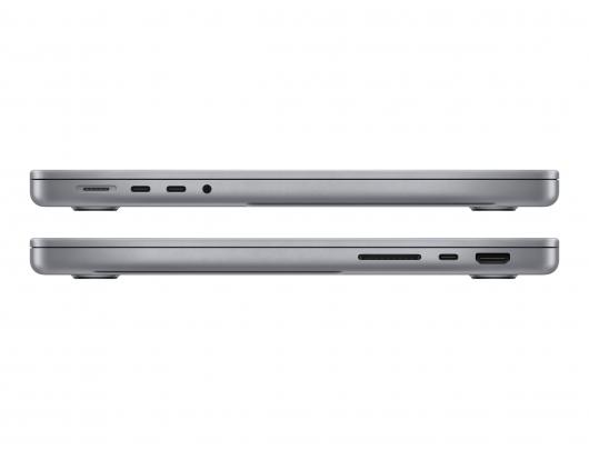 Nešiojamas kompiuteris Apple MacBook Pro Space Gray, 14.2", IPS, 3024 x 1964, Apple M1 Pro, 16GB, SSD 1000GB, Apple M1 Pro 16-core GPU, No Optical Dri