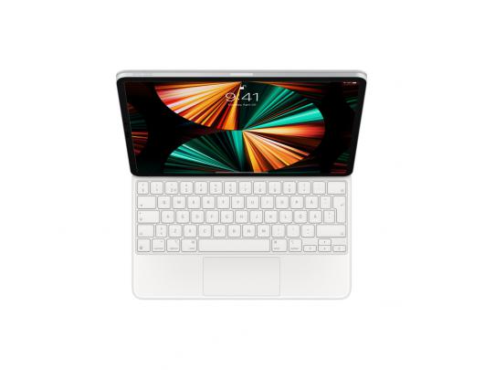 Klaviatūra Apple Magic Keyboard skirta 12.9-inch iPad Pro (3rd,4th,5th gen) SE, Smart Connector, White
