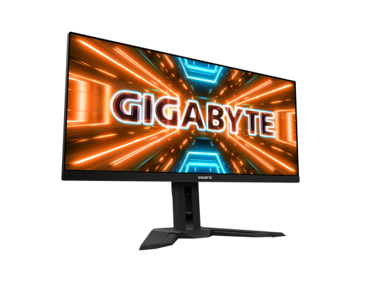 Monitorius Gigabyte Gaming M34WQ-EK 34", IPS, WQHD, 3440 x 1440, 21:9, 1 ms, 400 cd/m², HDMI ports quantity 2, 144 Hz