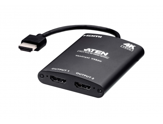 Komutatorius Aten DisplayPort to HDMI output VS82H Black