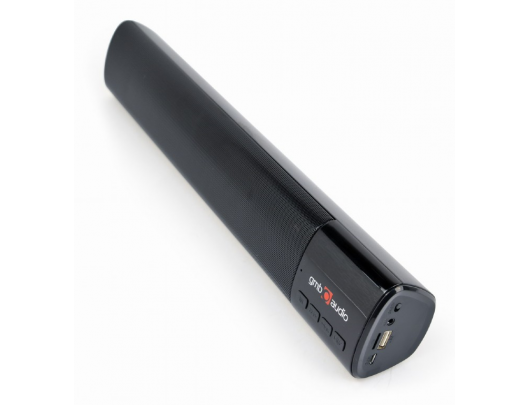 Kolonėlė Gembird Bluetooth soundbar SPK-BT-BAR400-01 2 x 5 W, Bluetooth, Portable, Wireless connection, Black