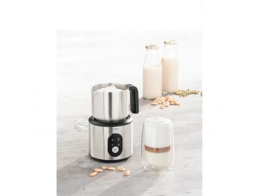 Pieno plakiklis Caso Crema & Choco Milk frother, LED Display, 360° base station, Inox