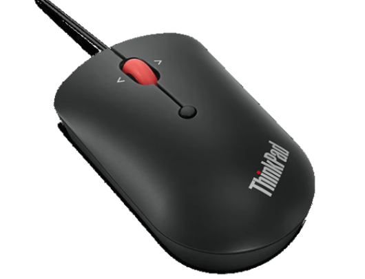 Pelė Lenovo ThinkPad USB-C Wired Compact Mouse Raven black, USB-C