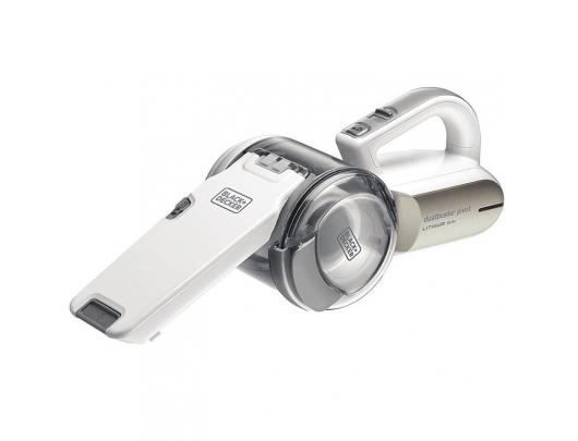 Rankinis dulkių siurblys BLACK & DECKER PV1820L-QW Belaidis rankinis 18 V Balta