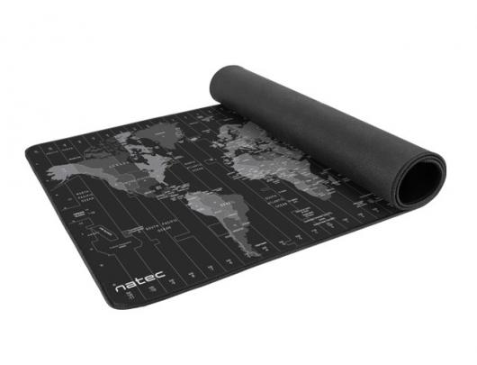 Pelės kilimėlis Natec Mouse Pad, Time Zone Map, Maxi, 800x400 mm