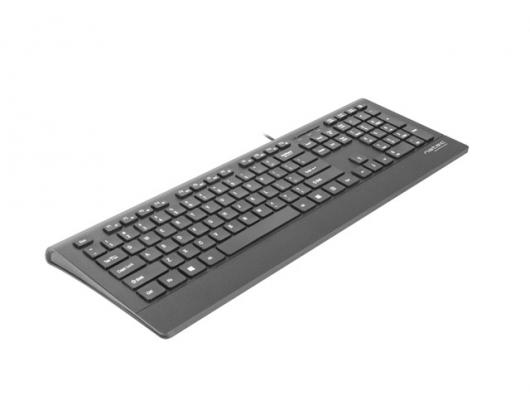 Klaviatūra Natec Keyboard, Barracuda, US Layout, Slim