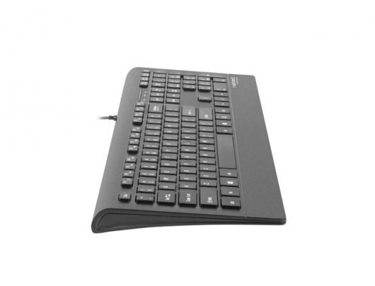 Klaviatūra Natec Keyboard, Barracuda, US Layout, Slim