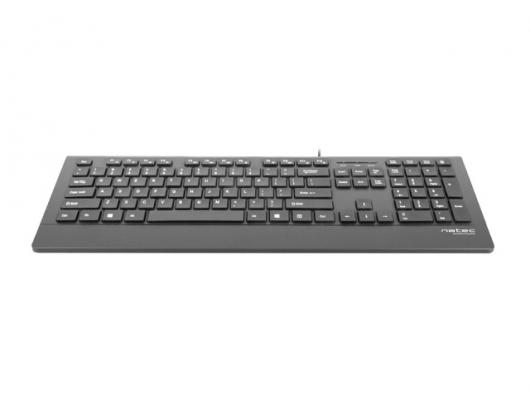 Klaviatūra Natec Keyboard, Barracuda, US Layout, Slim
