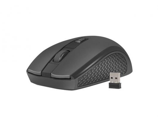 Belaidė pelė Natec Mouse, Jay 2, Wireless, 1600 DPI, Optical, Black