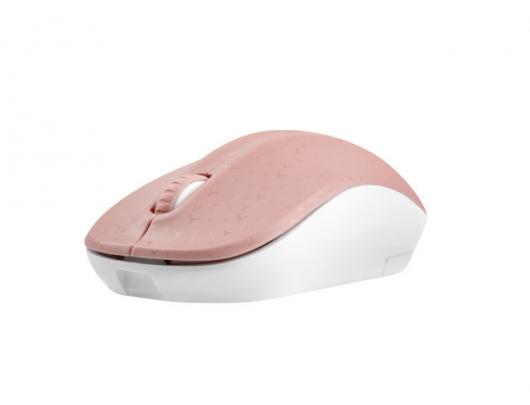 Belaidė pelė Natec Mouse, Toucan, Wireless, 1600 DPI, Optical, Pink-White