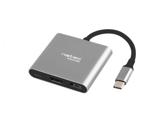 Jungčių stotelė Natec Multi-Port Adapter, Fowler, USB-C, HDMI, USB 3.0