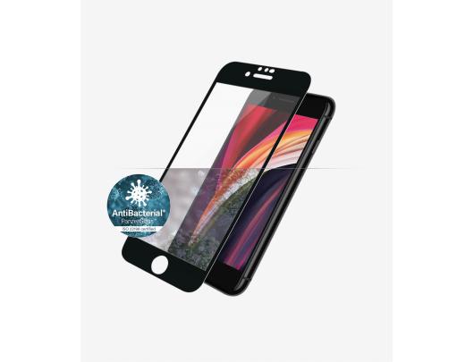 Ekrano apsauga PanzerGlass Apple, iPhone 6/6s/7/8/SE 2020, Hybrid glass, Black, Screen Protector