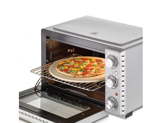 Mini orkaitė Caso Compact oven TO 26 SilverStyle 26 L, Electric, Easy Clean, Manual, Height 30 cm, Width 48 cm, Silver