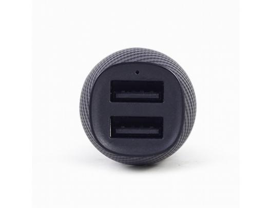 Automobilinis įkroviklis Gembird 2-port USB car charger TA-U2C48A-CAR-01 Black
