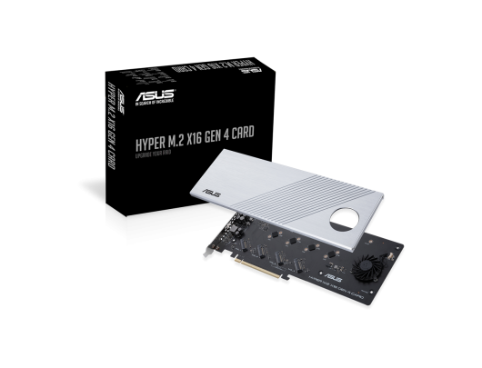 Sąsajos adapteris ASUS HYPER M.2 X16 GEN 4 CARD M.2 Card PCIe 4.0 x16