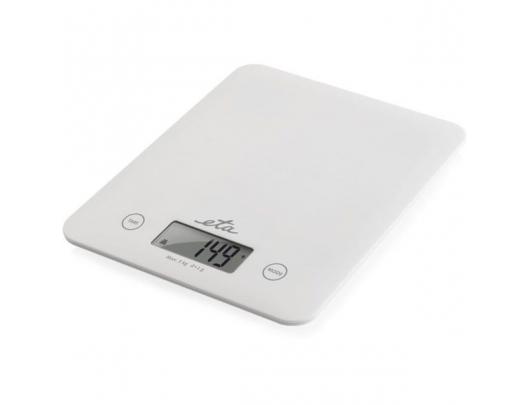 Virtuvinės svarstyklės ETA Kitchen scales Lori ETA277790000 Maximum weight (capacity) 5 kg, Graduation 1 g, Display type LCD, White