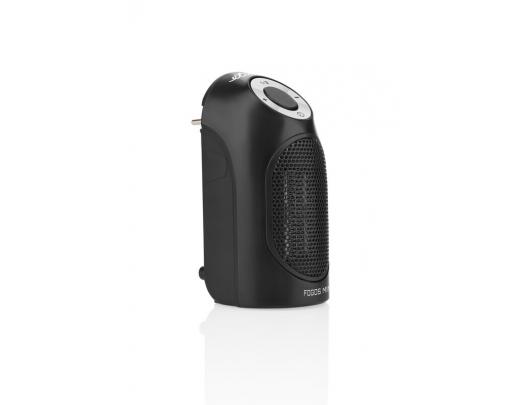 Šildytuvas ETA Heater ETA162390000 Fogos mini Fan heater, 400 W, Suitable skirtas rooms up to 8 m², Black