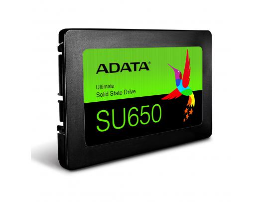 SSD diskas ADATA Ultimate SU650 512 GB, SSD form factor 2.5", SSD interface SATA 6Gb/s, Write speed 450 MB/s, Read speed 520 MB/s