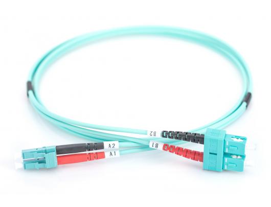 Tinklo kabelis Digitus SC LC mėlynas 1 m