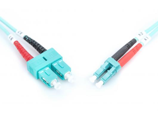 Tinklo kabelis Digitus SC LC mėlynas 1 m