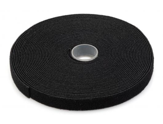 Kabelio kanalas Digitus | Cable management touch fastener strap | 10 m | Black