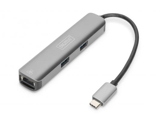 Jungčių stotelė Digitus USB-C Adapter DA-70892 USB 3.0 Type-C