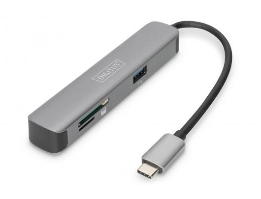 Jungčių stotelė Digitus USB-C Dock DA-70891 USB 3.0 Type-C