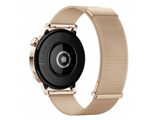 Išmanusis laikrodis Huawei GT 3 (42 mm) 1.32”, Smart watch, GPS (satellite), AMOLED, Touchscreen, Heart rate monitor, Waterproof, Bluetooth, Light Gol