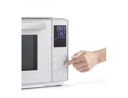 Mini orkaitė Caso Compact oven Bake & Style 26 Touch 26 L, Electric, Easy Clean, Sensor touch, Height 30 cm, Width 48 cm, Silver