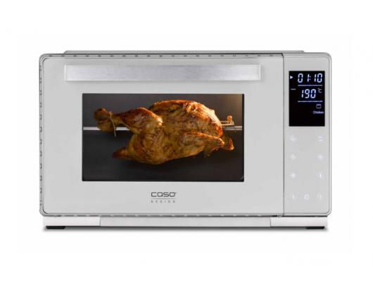 Mini orkaitė Caso Compact oven Bake & Style 26 Touch 26 L, Electric, Easy Clean, Sensor touch, Height 30 cm, Width 48 cm, Silver