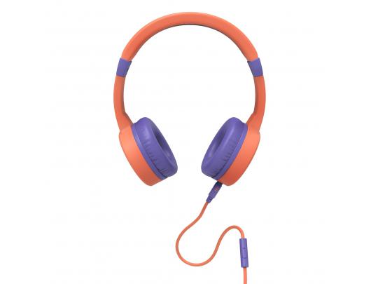 Ausinės Energy Sistem Headphones Lol&Roll Pop Kids Built-in microphone, Orange, Wired, On-Ear