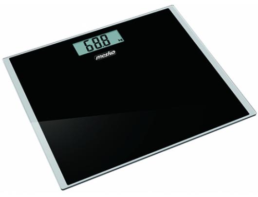 Svarstyklės Mesko Bathroom scale 8150b Maximum weight (capacity) 150 kg, Accuracy 100 g, Body Mass Index (BMI) measuring, Black