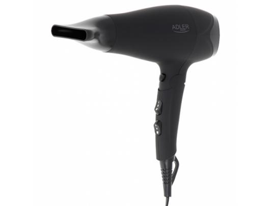 Plaukų džiovintuvas Adler Hair dryer AD 2267 2100 W Number of temperature settings 3 Diffuser nozzle Black