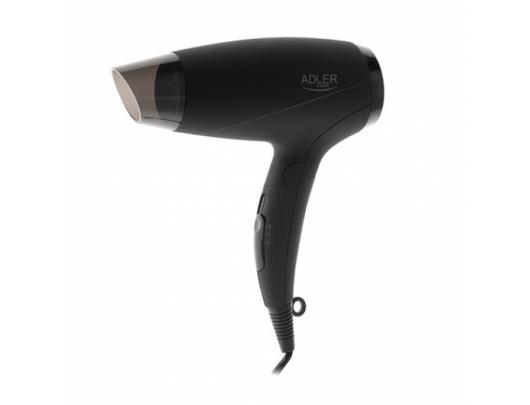 Plaukų džiovintuvas Adler Hair Dryer AD 2266 1200 W, Number of temperature settings 2, Black