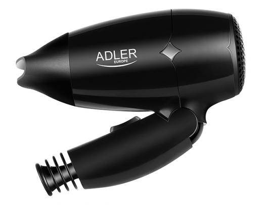 Plaukų džiovintuvas Adler Hair Dryer AD 2251 1400 W, Number of temperature settings 2, Black