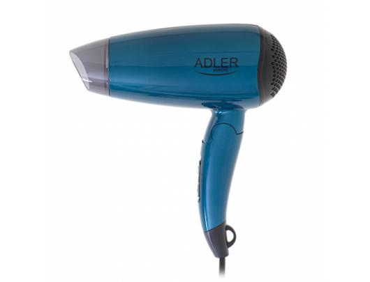 Plaukų džiovintuvas Adler Hair Dryer AD 2263 1800 W, Number of temperature settings 2, Blue