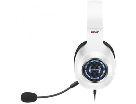 Ausinės Edifier G2 II Over-ear, Microphone, White