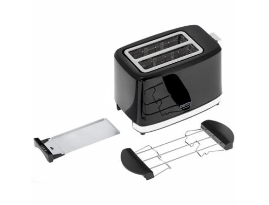 Skrudintuvas Camry Toaster CR 3218 Power 750 W, Number of slots 2, Housing material Plastic, Black