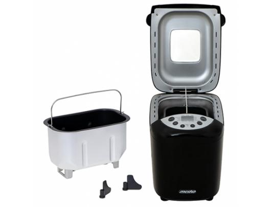 Duonkepė Mesko Bread maker MS 6022 Power 850 W, Number of programs 15, Display LCD, Black