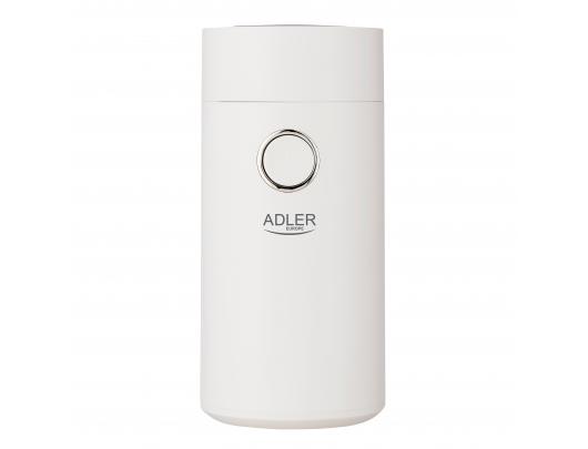 Kavamalė Adler Coffee Mill AD 4446ws 150 W, Coffee beans capacity 75 g, White