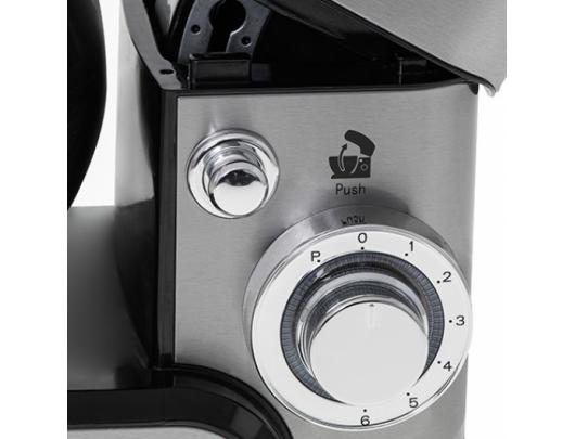 Virtuvinis kombainas Camry Planetary Food Processor CR 4223 Number of speeds 6, 2000 W, Bowl capacity 5 L, Stainless steel, Silver