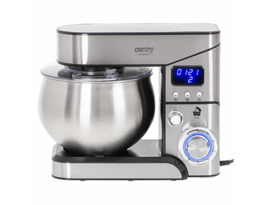 Virtuvinis kombainas Camry Planetary Food Processor CR 4223 Number of speeds 6, 2000 W, Bowl capacity 5 L, Stainless steel, Silver