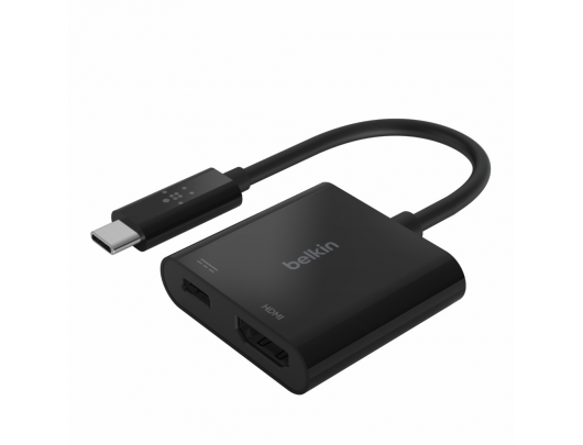 Adapteris Belkin USB-C to HDMI + Power Adapter Black