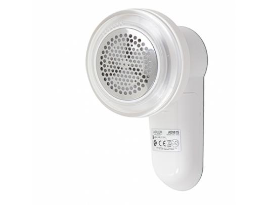Pūkų rinkiklis Adler Lint remover AD 9615 White, Battery operated